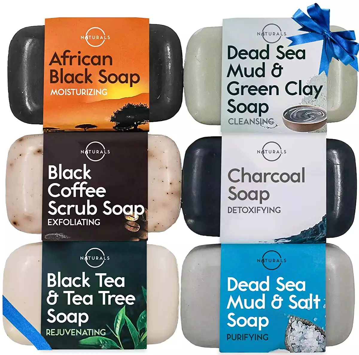 Black Soap Gift Set by O Naturals
