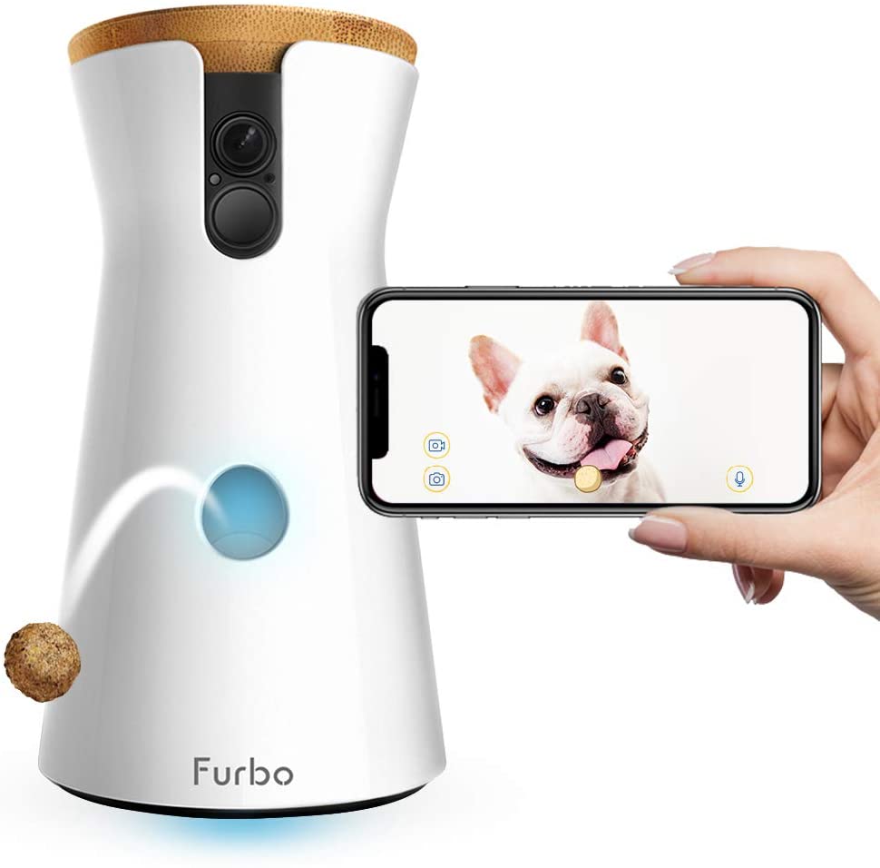 Furbo Dog Camera with remove feeding and Alexa compatibility