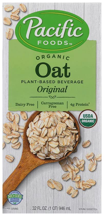 Pacific Foods Organic Oat Milk — the perfect base for Smoothies
