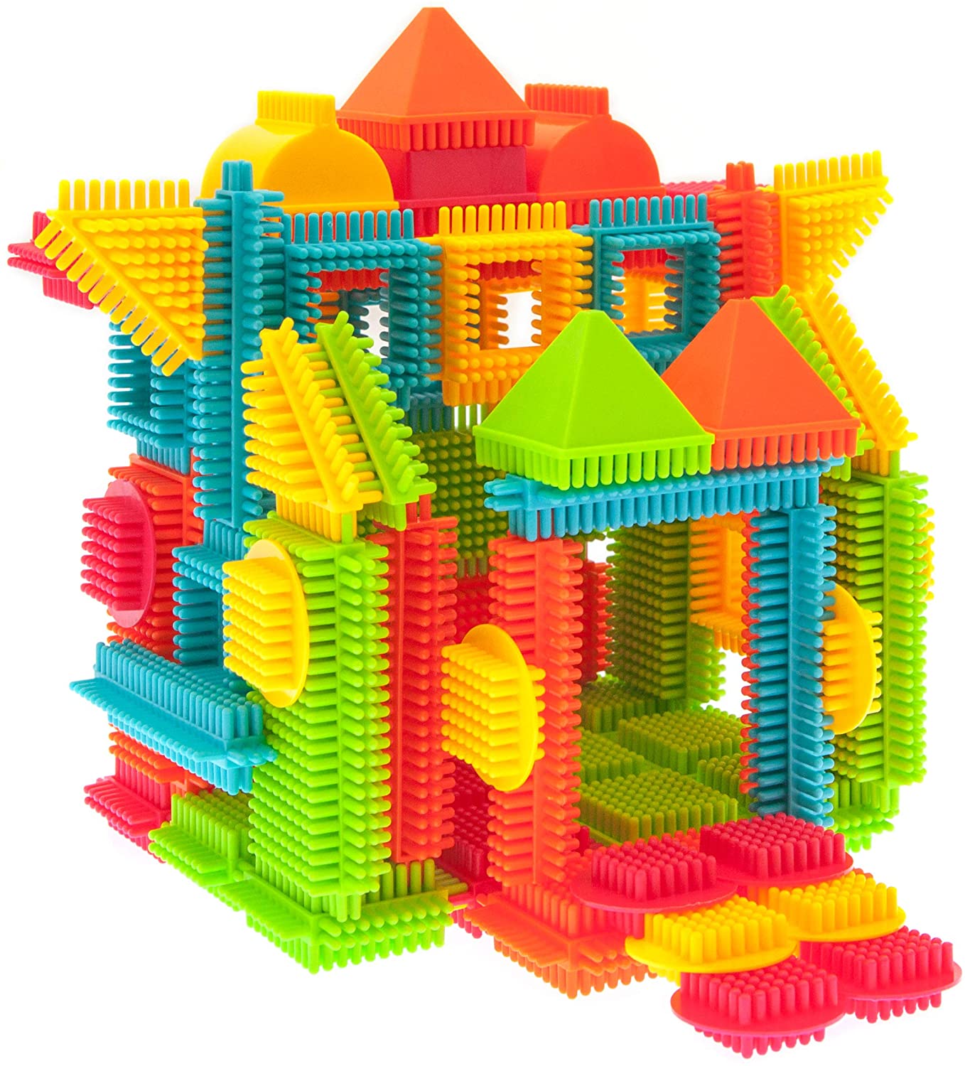PicassoTiles Bristle Shape 3D Building Blocks