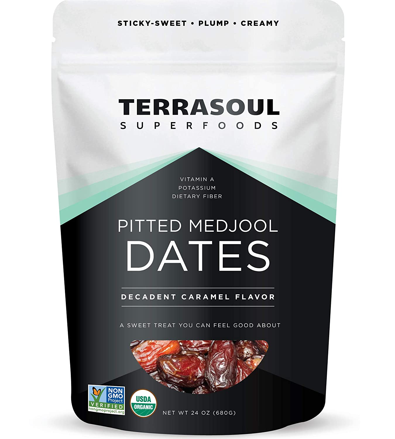 Terrasoul Superfoods Organic Pitted Medjool Dates