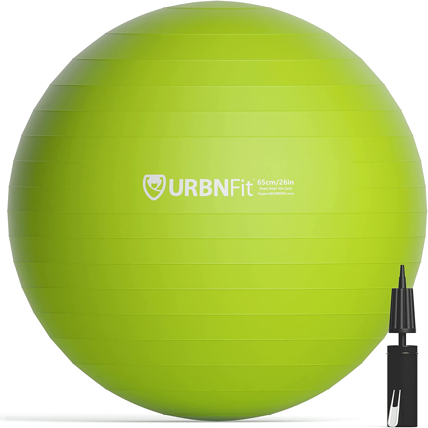 URBNFit Exercise Ball for workouts, sitting, balance, and yoga